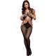 CRISS CROSS CROTCHLESS BODYSTOCKING