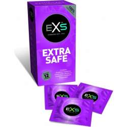 EXS EXTRA SAFE - PRESERVATIVO NATURAL - 12 PACK