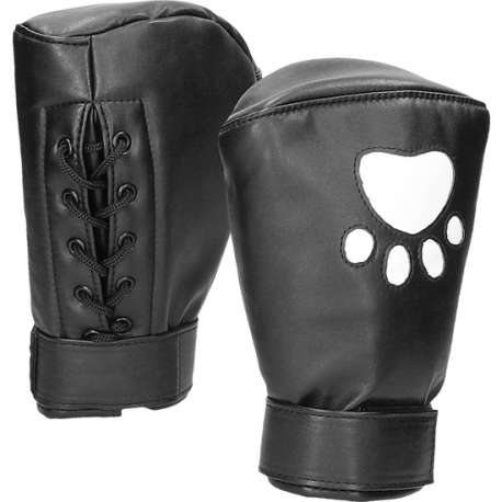 OUCH PUPPY PLAY GUANTES DE BOXEO DE NEOPRENO NEGRO