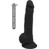 REAL LOVE DILDO - 24CM NEGRO